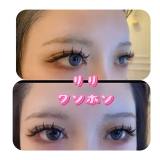 マツエク・マツパ Rili beautyのマツエク・マツパデザイン