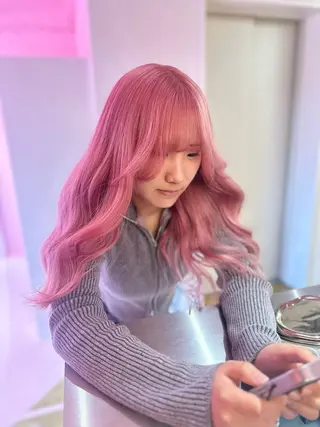 カラー ブリーチカラー 特化/MAHIROのヘアスタイル