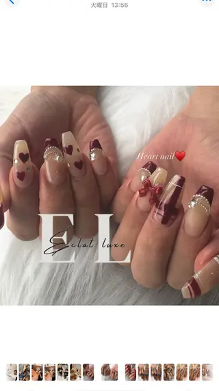 ネイル 倉石 百恵のネイルデザイン