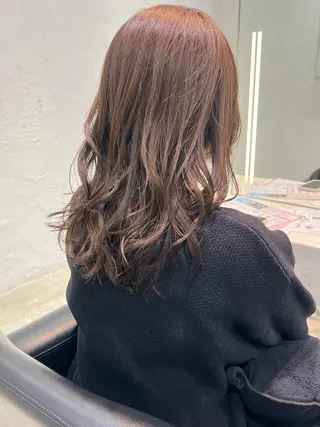 ロング カラー ヘアアレンジ支持率 No.1🥇RIKOのヘアスタイル