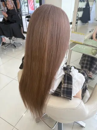 ロング アンフェリール原島店 ハイトーン/レイアのヘアスタイル