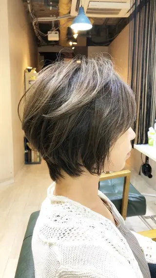 ショート たけかわ みずきのヘアスタイル