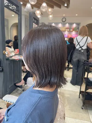 ミディアム ショート/ボブ アンドウ☺︎のヘアスタイル