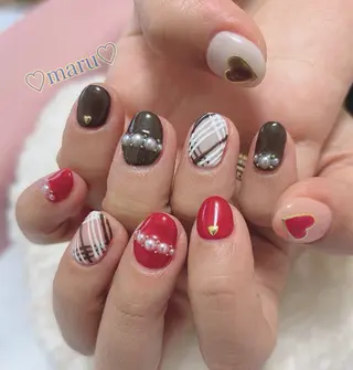 ネイル まるみ ♡のネイルデザイン