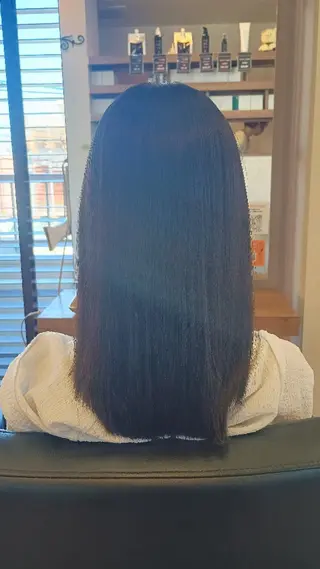 セミロング アミーベル 井口店 池田のヘアスタイル