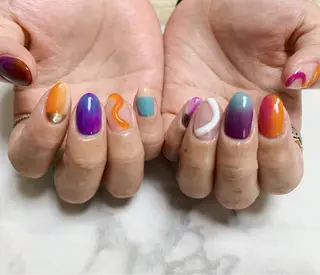 ネイル nail salon en familleのネイルデザイン