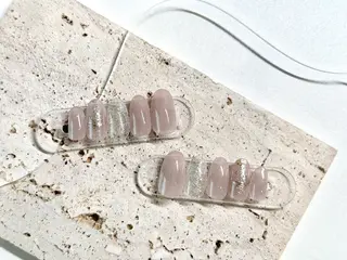 ネイル 【B.nail】名古屋志賀本通-フィルイン/ニュアンス/定額/長さだし-所属・橋立 敬子のネイルデザイン