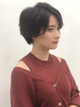 ショート 似合わせカット/ メンズパーマ瀧澤一真のヘアスタイル