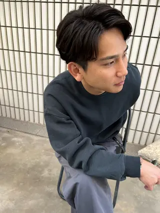 ショート パーマ メンズ LOMARLIE JURIAのヘアスタイル