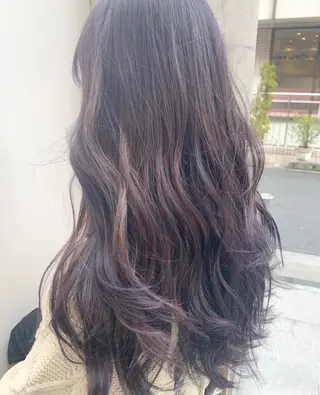 ロング カラー ヘアアレンジ SALOWIN原宿ash店所属・理想のハイトーンへ 🌙サイダサキのヘアスタイル