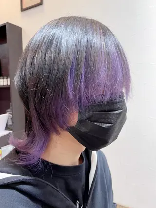 ショート カラー ARISA🦋推し・ アニメカラー/派手髪のヘアスタイル