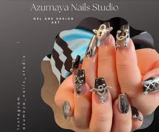 ネイル azumaya ネイリストarisaのネイルデザイン