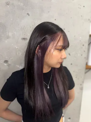 カラー オリタ ルカのヘアスタイル