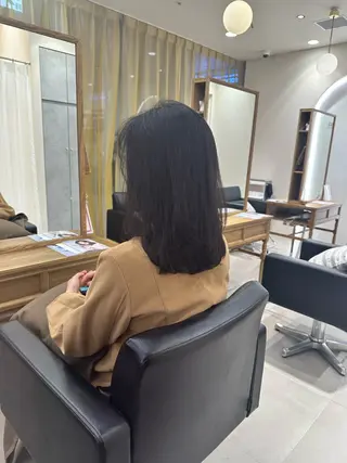 ミディアム 宮原 智美のヘアスタイル