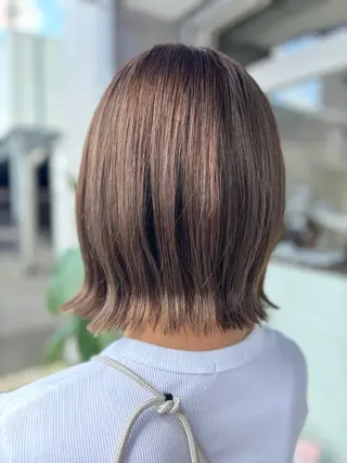 ミディアム SHIAN橋本南口店所属・みやうち あやのヘアスタイル