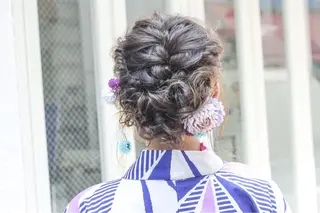 ミディアム ヘアアレンジ 韓国ヘア🇰🇷 トヨキトキコのヘアスタイル
