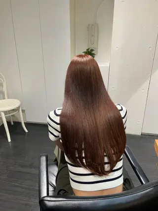 ロング カラー 平澤 悠飛のヘアスタイル