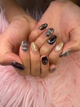 ネイル ネイルサロンキュアイスト所属・キュアイスト アコパラジェル調布のネイルデザイン