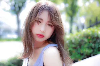 セミロング 永田 崇のヘアスタイル