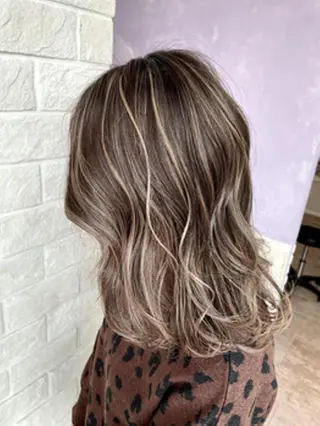 ミディアム カラー ANGELICA JR奈良店のヘアスタイル