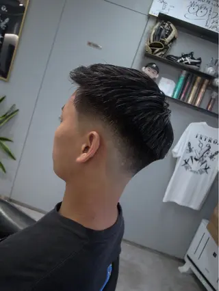 ショート パーマ メンズ INTRO SHIBUYA by Fi-Ne所属・💈メンズフェード 特化DAIYA💈のヘアスタイル