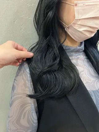 ロング カラー 🫧tomoka 透明感カラー🫧のヘアスタイル