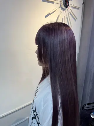 カラー 山浦 那奈のヘアスタイル