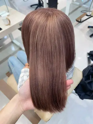 セミロング かずや🍀/髪質改善 /艶髪カラー/眉毛のヘアスタイル