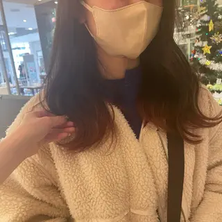 ロング カラー nameless miichiのヘアスタイル