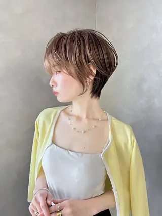 ショート HARUKI MINATO japan OSAKA所属・神田 龍のヘアスタイル