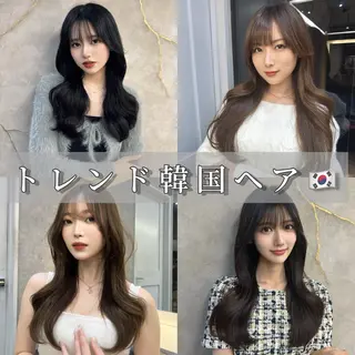 ロング 池袋/韓国/レイヤー 髪質改善/村上けいとのヘアスタイル