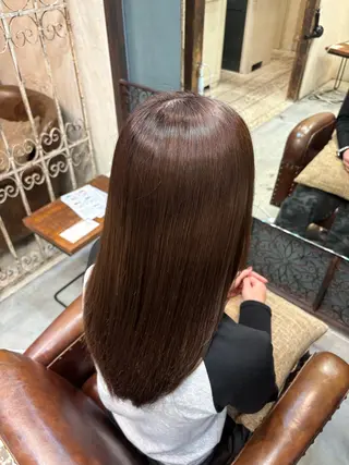 ロング 工藤 暖のヘアスタイル