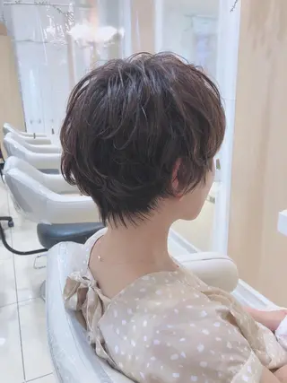 ショート パーマ 🤍美髪改善職人🤍 高橋　臣介 店長のヘアスタイル