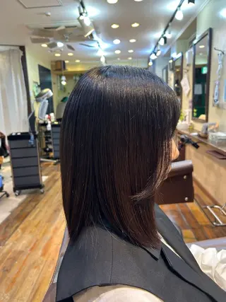 ミディアム 🐱髪質改善/カット モデル あずさ🐱のヘアスタイル