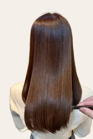 ロング ニワ/レイヤーカット /透明感カラー💎のヘアスタイル