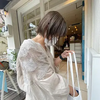 ショート カラー Musiiik hairのヘアスタイル