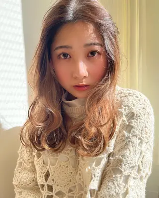 ロング カラー 🫧tomoka 透明感カラー🫧のヘアスタイル