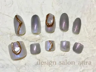 ネイル デザインサロン attra 本八幡店のネイルデザイン