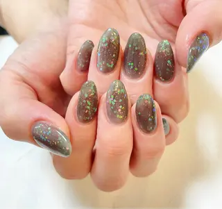 セミロング ネイル Re:st〔リスト〕所属・ayane Re:st〔リスト〕のネイルデザイン