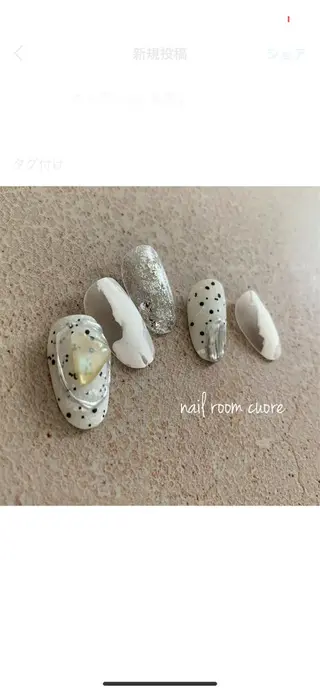 ネイル nail room  cuore所属・松尾 典子のネイルデザイン