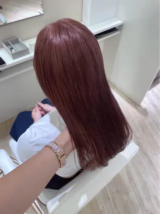 ロング カラー Parve Mix 森 美遥🇰🇷🩶のヘアスタイル