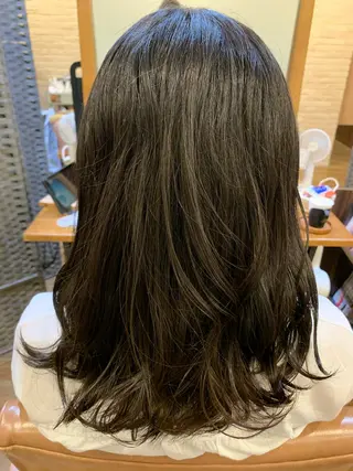 セミロング 林 花鈴🐇🌸のヘアスタイル