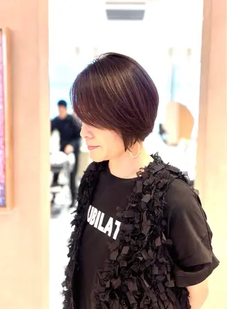 ショート on HAIR SALON所属・吉井　／髪質改善 on/キャナル博多のヘアスタイル