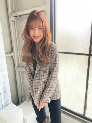 ロング カラー ヘアアレンジ 指名支持率NO.1 スタイリストのヘアスタイル