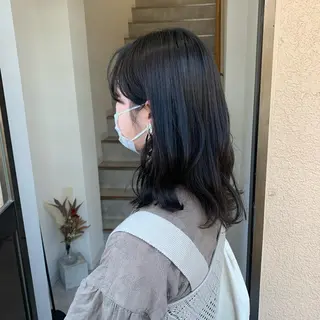 カラー MARU レイヤー/パーマのヘアスタイル