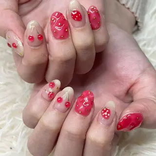 ネイル 🐕‍🦺Yappy 💗A-tanのネイルデザイン