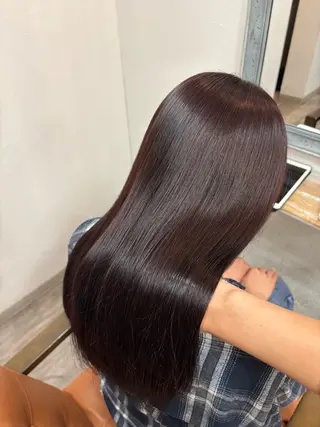 ロング 艶カラー🌷暖色 /yuukaのヘアスタイル
