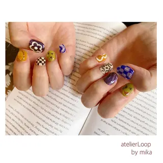 ネイル atelierLoopbyshiho所属・atelier Loop♪MIKAのネイルデザイン