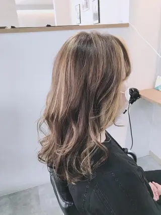 ミディアム カラー 川崎 龍馬のヘアスタイル