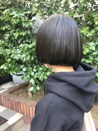 ショート 長井 美佳のヘアスタイル